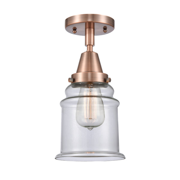 Innovations Lighting Canton 1 Light 6" Flush Mount 447-1C-AC-G182