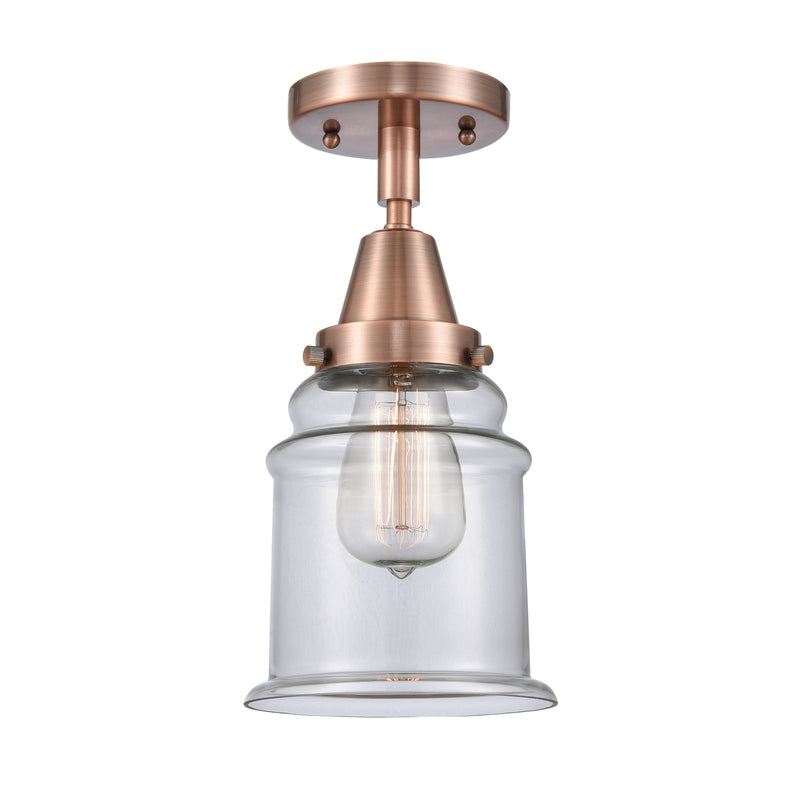 Innovations Lighting Canton 1 Light 6" Flush Mount 447-1C-AC-G182