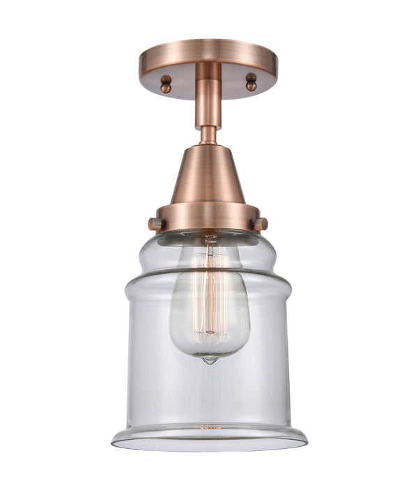 Innovations Lighting Canton 1 Light 6" Flush Mount 447-1C-AC-G182-LED