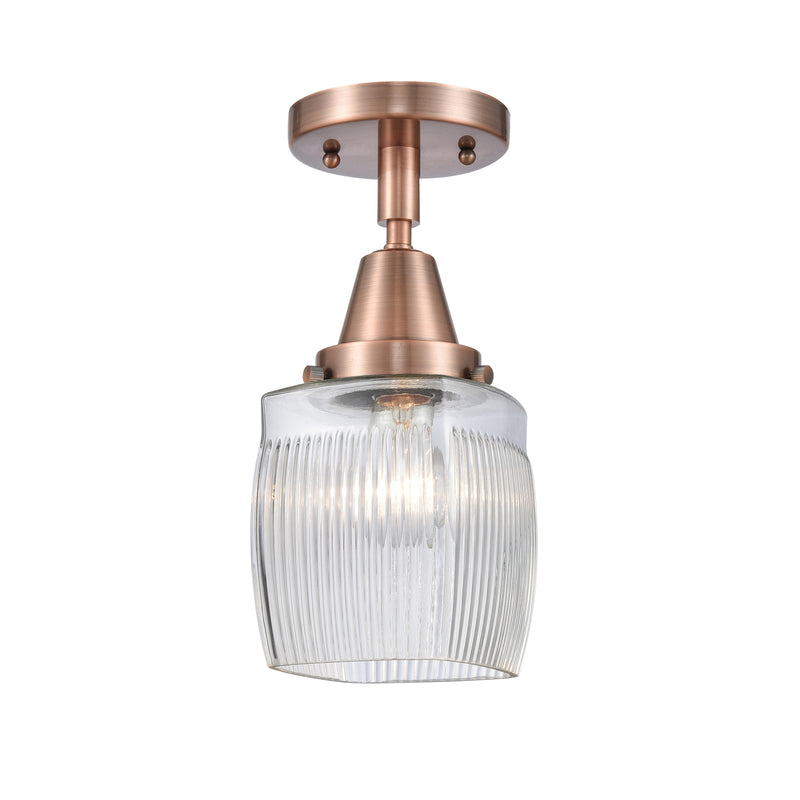 Innovations Lighting Colton 1 Light 5.5" Flush Mount 447-1C-AC-G302