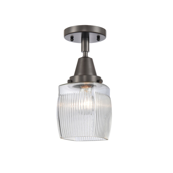 Innovations Lighting Colton 1 Light 5.5" Flush Mount 447-1C-OB-G302
