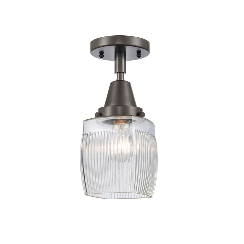 Innovations Lighting Colton 1 Light 5.5" Flush Mount 447-1C-OB-G302