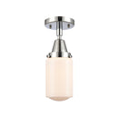 Innovations Lighting Dover 1 Light 4.5" Flush Mount 447-1C-PC-G311