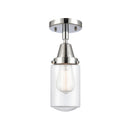 Innovations Lighting Dover 1 Light 4.5" Flush Mount 447-1C-PC-G312