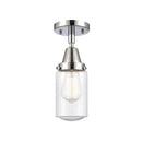 Innovations Lighting Dover 1 Light 4.5" Flush Mount 447-1C-PC-G314