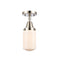 Dover Flush Mount shown in the Polished Nickel finish with a Matte White shade