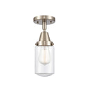 Innovations Lighting Dover 1 Light 4.5" Flush Mount 447-1C-SN-G312