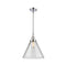 Cone Mini Pendant shown in the Polished Chrome finish with a Clear shade