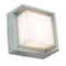 Abra Lighting Square outdoor wall sconce with hoods 50023ODW-SL