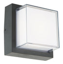 Abra Lighting Square outdoor wall sconce 50024ODW-MB