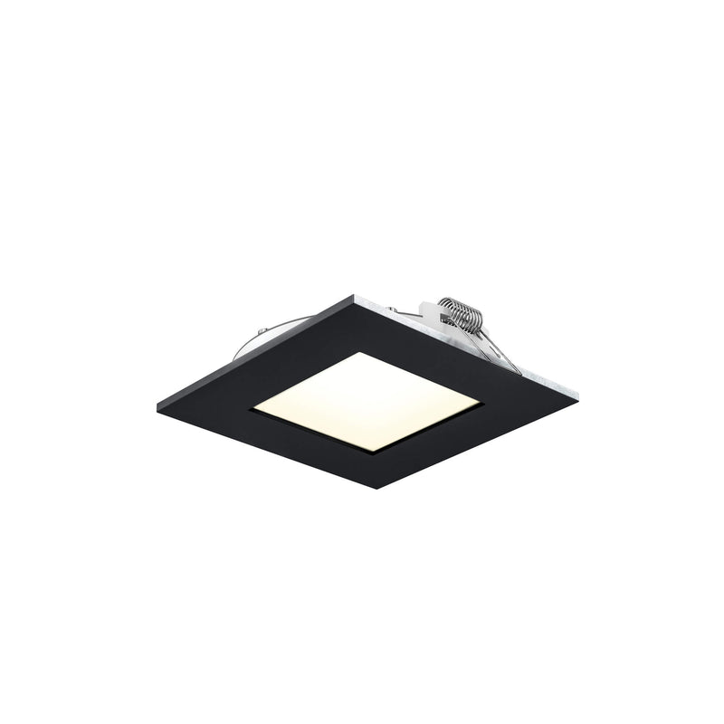 Dals Lighting 4" Square CCT LED Recessed Panel Light 5004SQ-CC-BK