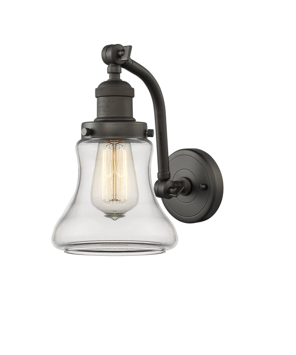 Innovations Lighting Bellmont 1-100 watt 6.5 inch Oil Rubbed Bronze Sconce  Clear glass   180 Degree Adjustable Swivels 5151WOBG192