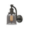 Innovations Lighting Small Bell 1-100 watt 5 inch Oil Rubbed Bronze Sconce  Smoked glass   180 Degree Adjustable Swivels 5151WOBG53