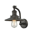 Innovations Lighting Railroad 1-100 watt 5 inch Oil Rubbed Bronze Sconce Railroad Shades  180 Degree Adjustable Swivels 5151WOBM5