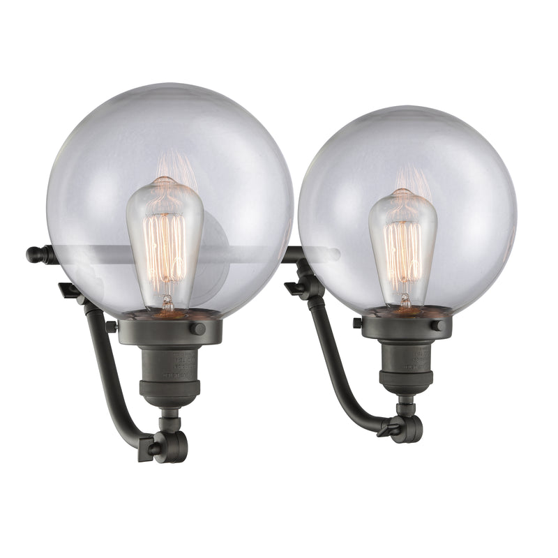 Innovations Lighting Beacon 2 Light 18" Bath Vanity Light 515-2W-OB-G202-8-LED