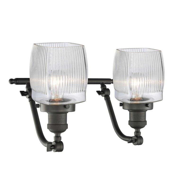 Innovations Lighting Colton 2 Light Bath Vanity Light Part Of The Franklin Restoration Collection 515-2W-OB-G302