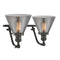 Innovations Lighting Large Cone 2 Light Bath Vanity Light Part Of The Franklin Restoration Collection 515-2W-OB-G43
