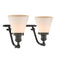 Innovations Lighting Small Cone 2 Light Bath Vanity Light Part Of The Franklin Restoration Collection 515-2W-OB-G61-LED
