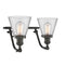 Innovations Lighting Small Cone 2 Light Bath Vanity Light Part Of The Franklin Restoration Collection 515-2W-OB-G62