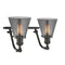 Innovations Lighting Small Cone 2 Light Bath Vanity Light Part Of The Franklin Restoration Collection 515-2W-OB-G63