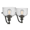 Innovations Lighting Large Bell 2 Light Bath Vanity Light Part Of The Franklin Restoration Collection 515-2W-OB-G74