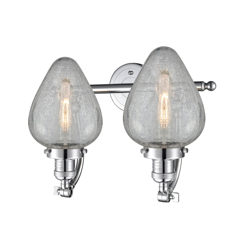 Innovations Lighting Geneseo 2 Light Bath Vanity Light Part Of The Franklin Restoration Collection 515-2W-PC-G165