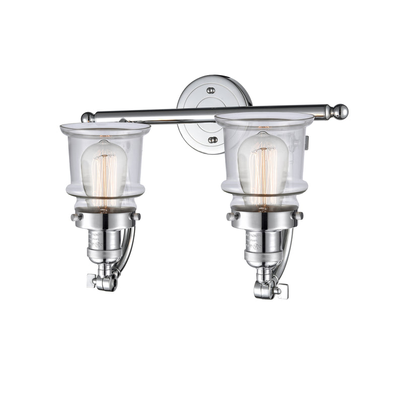 Innovations Lighting Small Canton 2 Light Bath Vanity Light Part Of The Franklin Restoration Collection 515-2W-PC-G182S