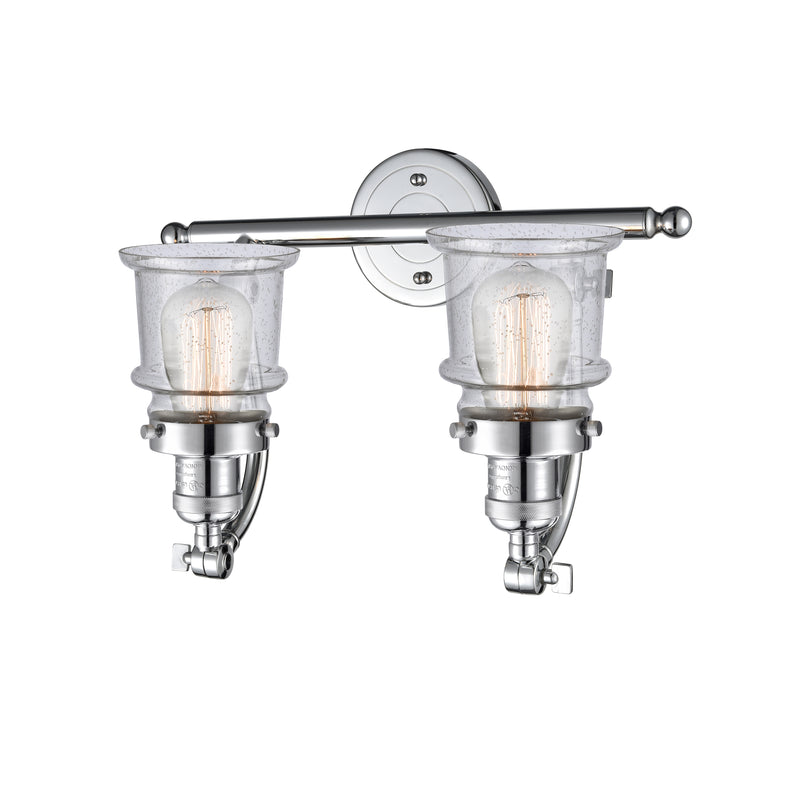 Innovations Lighting Small Canton 2 Light Bath Vanity Light Part Of The Franklin Restoration Collection 515-2W-PC-G184S