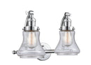 Innovations Lighting Bellmont 2-100 watt 18 inch Polished Chrome Seedy Glass  180 Degree Adjustable Swivels 5152WPCG194