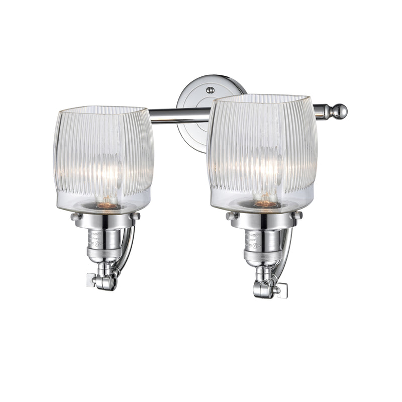 Innovations Lighting Colton 2 Light Bath Vanity Light Part Of The Franklin Restoration Collection 515-2W-PC-G302