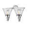 Innovations Lighting Large Cone 2 Light Bath Vanity Light Part Of The Franklin Restoration Collection 515-2W-PC-G44-LED