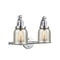 Bell Bath Vanity Light shown in the Polished Chrome finish with a Silver Plated Mercury shade