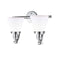 Innovations Lighting Small Cone 2 Light Bath Vanity Light Part Of The Franklin Restoration Collection 515-2W-PC-G61-LED