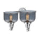 Innovations Lighting Large Bell 2 Light Bath Vanity Light Part Of The Franklin Restoration Collection 515-2W-PC-G73-LED