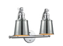 Innovations Lighting Addison 2-100 watt 18 inch Polished Chrome Addison shades  180 Degree Adjustable Swivels 5152WPCM9PC