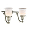Innovations Lighting Small Canton 2 Light Bath Vanity Light Part Of The Franklin Restoration Collection 515-2W-SN-G181S