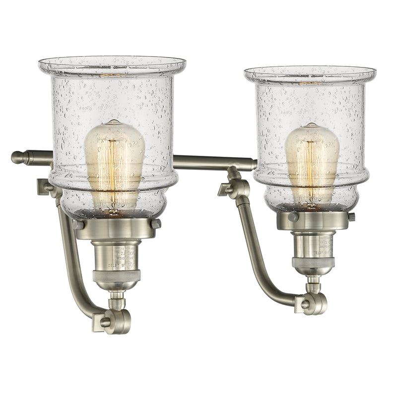 Innovations Lighting Canton 2 Light Bath Vanity Light Part Of The Franklin Restoration Collection 515-2W-SN-G184