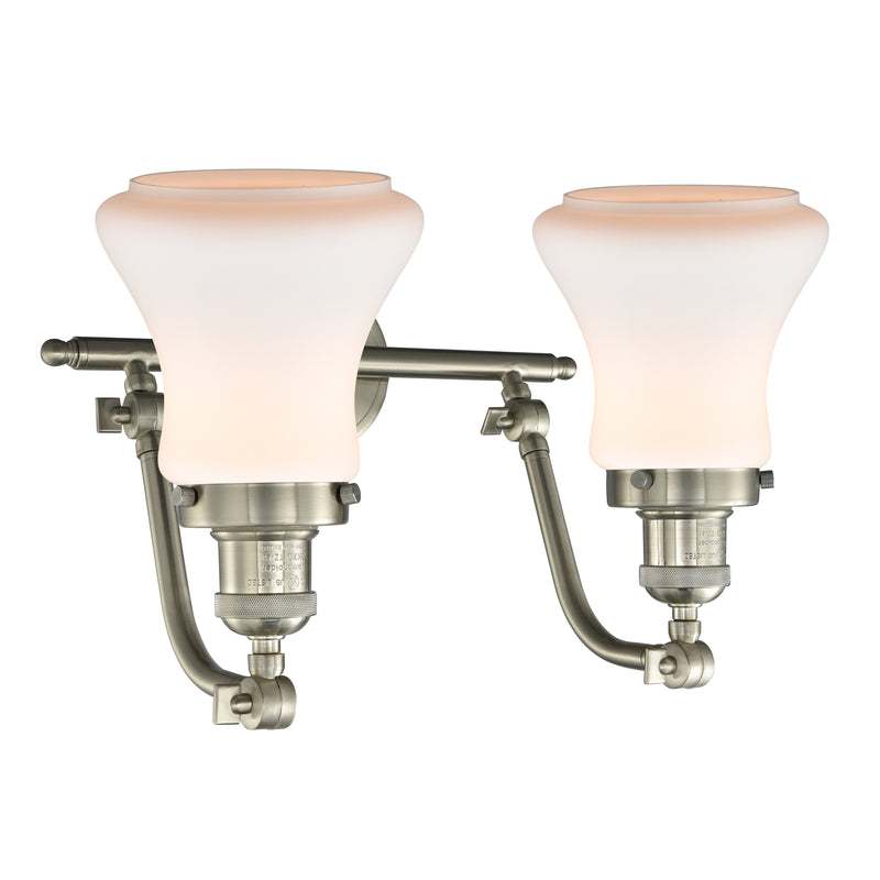 Innovations Lighting Bellmont 2 Light Bath Vanity Light Part Of The Franklin Restoration Collection 515-2W-SN-G191