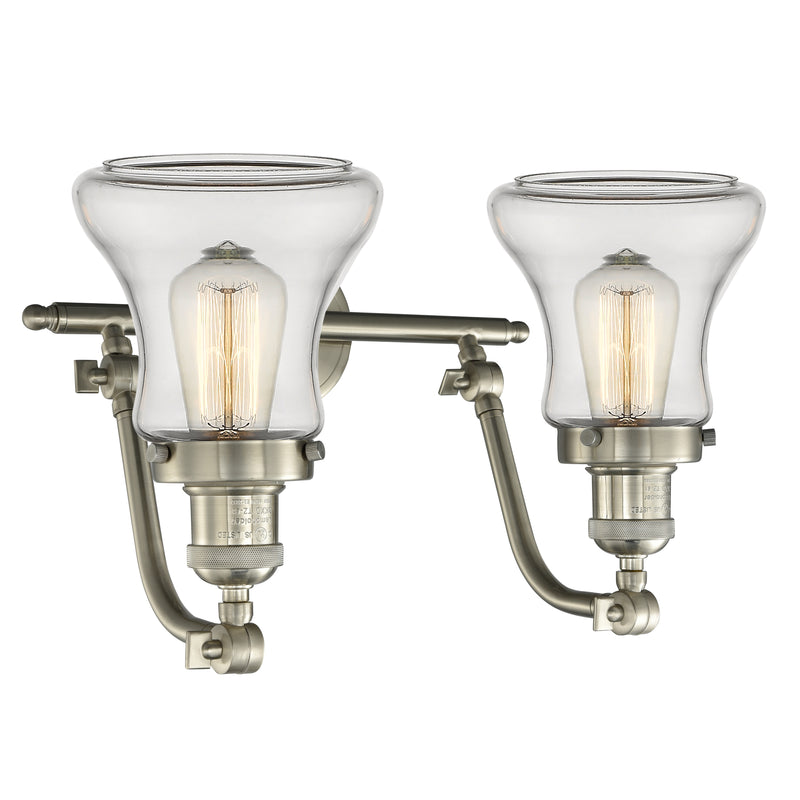 Innovations Lighting Bellmont 2 Light Bath Vanity Light Part Of The Franklin Restoration Collection 515-2W-SN-G192