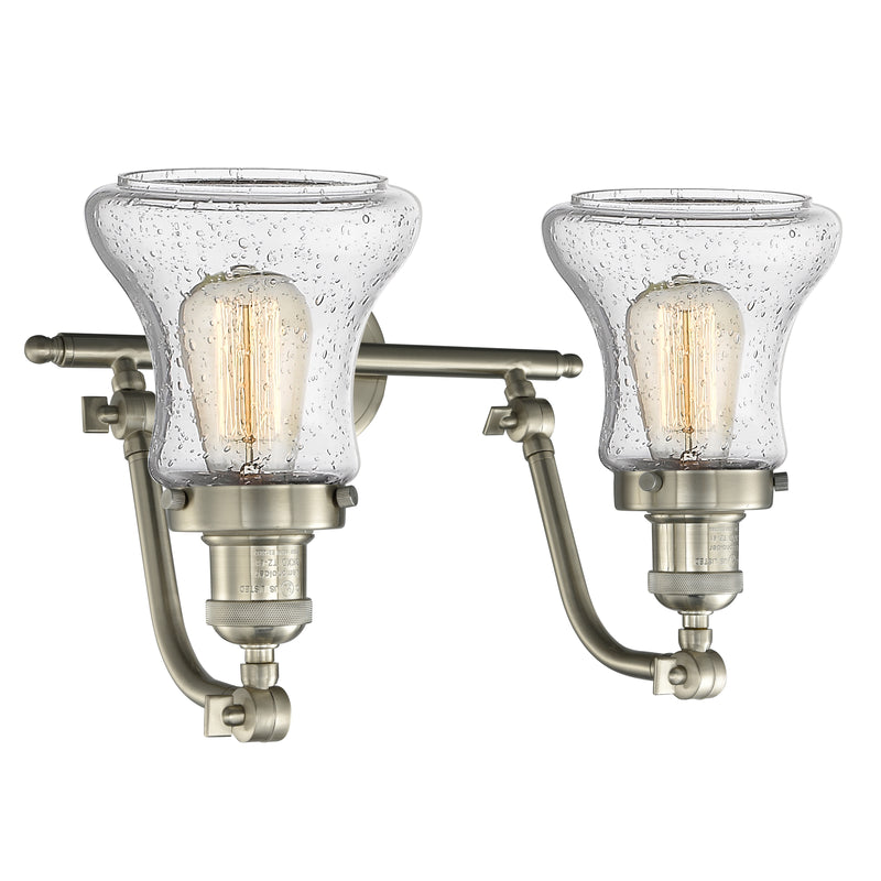 Innovations Lighting Bellmont 2 Light Bath Vanity Light Part Of The Franklin Restoration Collection 515-2W-SN-G194