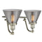Innovations Lighting Large Cone 2 Light Bath Vanity Light Part Of The Franklin Restoration Collection 515-2W-SN-G43