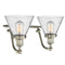 Innovations Lighting Large Cone 2 Light Bath Vanity Light Part Of The Franklin Restoration Collection 515-2W-SN-G44-LED