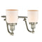 Innovations Lighting Small Bell 2 Light Bath Vanity Light Part Of The Franklin Restoration Collection 515-2W-SN-G51