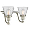 Innovations Lighting Small Cone 2 Light Bath Vanity Light Part Of The Franklin Restoration Collection 515-2W-SN-G62
