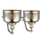 Innovations Lighting Large Bell 2 Light Bath Vanity Light Part Of The Franklin Restoration Collection 515-2W-SN-G78-LED