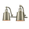 Addison Bath Vanity Light shown in the Brushed Satin Nickel finish with a Brushed Satin Nickel shade