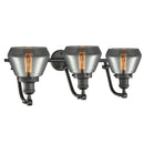 Innovations Lighting Fulton 3 Light Bath Vanity Light Part Of The Franklin Restoration Collection 515-3W-OB-G173-LED