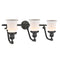 Innovations Lighting Small Canton 3 Light Bath Vanity Light Part Of The Franklin Restoration Collection 515-3W-OB-G181S