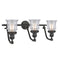 Innovations Lighting Small Canton 3 Light Bath Vanity Light Part Of The Franklin Restoration Collection 515-3W-OB-G182S