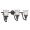 Innovations Lighting Small Canton 3 Light Bath Vanity Light Part Of The Franklin Restoration Collection 515-3W-OB-G184S